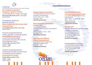 Corso EmozionArti a cura del CeDrE del Comune di Cecina @ Biblioteca Comunale di Cecina