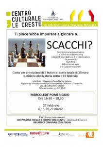 Corso di Scacchi @ Biblioteca Comune di RosignanoSolvay